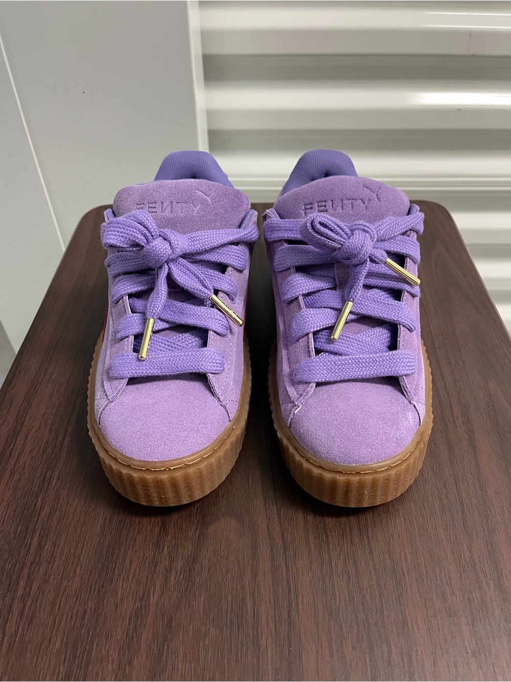 Fenty x Puma Creeper Phatty Lavender Burnt Red 397587-03 Women’s 7 / Y 5.5 New
